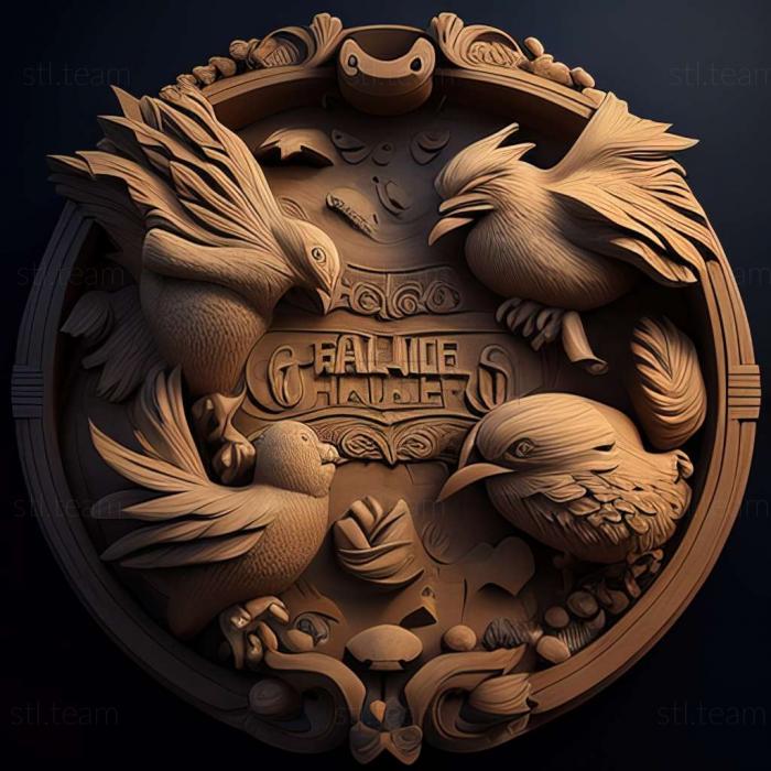 3D model Final Fantasy Fables Chocobo Tales game (STL)